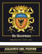 Cantina Terre degli Svevi s.r.l. Aglianico del Vulture Re Manfredi 2010 Front Label