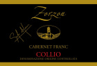 Cantina Zorzon Collio Cabernet Franc 2013 Front Label