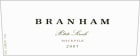 Branham Estate Wines Rockpile Petite Sirah 2007 Front Label