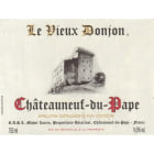 Le Vieux Donjon Chateauneuf-du-Pape (stained label) 2015 Front Label