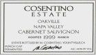 Cosentino Oakville Cabernet Sauvignon 1999  Front Label