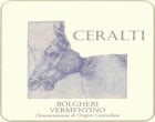 Ceralti Bolgheri Vermentino 2010 Front Label