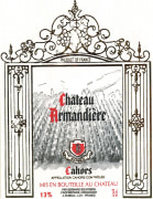 Chateau Armandiere Cahors 2008 Front Label