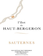 Chateau Haut Bergeron Sauternes L'Ilot de Haut-Bergeron 2014 Front Label