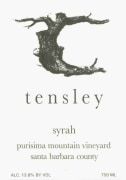 Tensley Purisima Mountain Vineyard Syrah 2001 Front Label