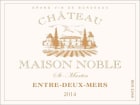 Chateau Maison Noble Saint Martin Entre-deux-Mers St-Martin Blanc 2014 Front Label