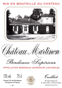 Chateau Martinon Bordeaux Superieur 2006 Front Label