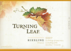Turning Leaf Pfalz Riesling 2007 Front Label