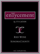 Ty Caton EnTycement Red 2013 Front Label