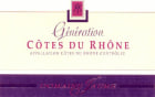 Domaine Jaume Cotes du Rhone Generation 2003 Front Label