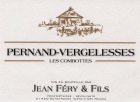 Domaine Jean Fery & Fils  Pernand-Vergelesses Les Combottes 2012 Front Label