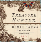 3 Finger Wine Co. Treasure Hunter Cosmic Karma Grenache 2014 Front Label