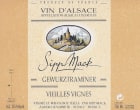 Domaine Sipp Mack Vieilles Vignes Gewurztraminer 2012 Front Label