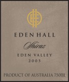 Eden Hall Wines Shiraz 2005 Front Label