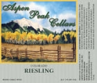 Aspen Peak Cellars Riesling 2013 Front Label