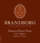 Brandborg Cellars Love Puppets Pinot Noir 2014 Front Label