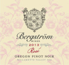 Bergstrom Rose 2013 Front Label
