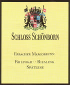 Graf von Schonborn Erbach Schloss Schonborn Erbacher Marcobrunn Spatlese Riesling 2007 Front Label