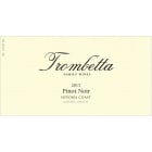 Trombetta Sonoma Coast Pinot Noir 2013 Front Label