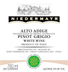 Niedermayr Sudtirol Alto Adige Pinot Grigio Rulander 2008 Front Label