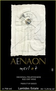 Ktima Lantides Peloponnese Aenaon Merlot 2009 Front Label