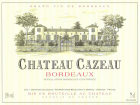 La Guyennoise Chateau Cazeau 2014 Front Label