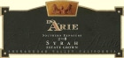 C. G. Di Arie Vineyard & Winery Southern Exposure Syrah 2006 Front Label