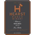 Hearst Ranch Babicora Malbec 2014 Front Label