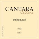 Cantara Cellars Petite Sirah 2007 Front Label