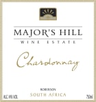 Major's Hill Wine Estate Chardonnay 2009 Front Label