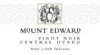 Mount Edward Pinot Noir 2010 Front Label