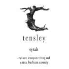 Tensley Colson Canyon Vineyard Syrah 2001 Front Label