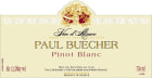 Paul Buecher Pinot Blanc 2014 Front Label