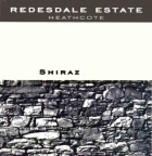 Redesdale Estate Vineyards Shiraz 2008 Front Label