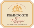 Remhoogte Wine Estate Valentino Shiraz 2009 Front Label