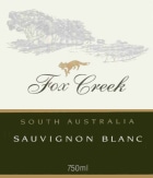 Fox Creek Sauvignon Blanc 2015 Front Label