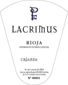 Rodriguez Sanzo Lacrimus Crianza 2005 Front Label