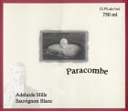 Paracombe Sauvignon Blanc 2009 Front Label