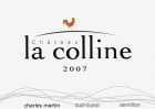 Chateau La Colline Bergerac Blanc 2007 Front Label