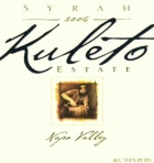 Kuleto Estate Syrah 2006 Front Label
