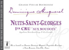 Domaine Dominique Mugneret Nuits-St.-Georges Aux Boudots Premier Cru 2010 Front Label