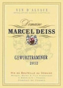 Marcel Deiss Altenberg de Bergheim Gewurztraminer 2012 Front Label