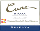 Cune Rioja Reserva 1995 Front Label