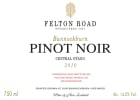 Felton Road Bannockburn Pinot Noir 2010 Front Label