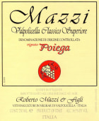 Roberto Mazzi Valpolicella Classico Superiore Poiega 2011 Front Label