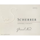 Scherrer Winery Sonoma County Pinot Noir 2013 Front Label