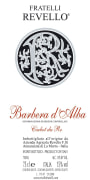 Fratelli Revello Barbera d'Alba Caibot 2009 Front Label