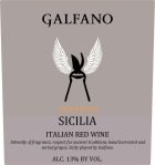 Tenute Galfano Sicilia Frappato 2012 Front Label