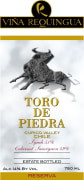 Vina Requingua Winery Toro de Piedra Reserva Syrah Cabernet Sauvignon 2009 Front Label
