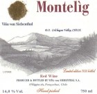 Vina von Siebenthal Montelig 2003 Front Label